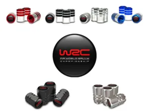 WRC Wheel Valve Caps for SUV Limited Edition